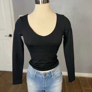 CSB Form Eloise Long Sleeve Top, Black S